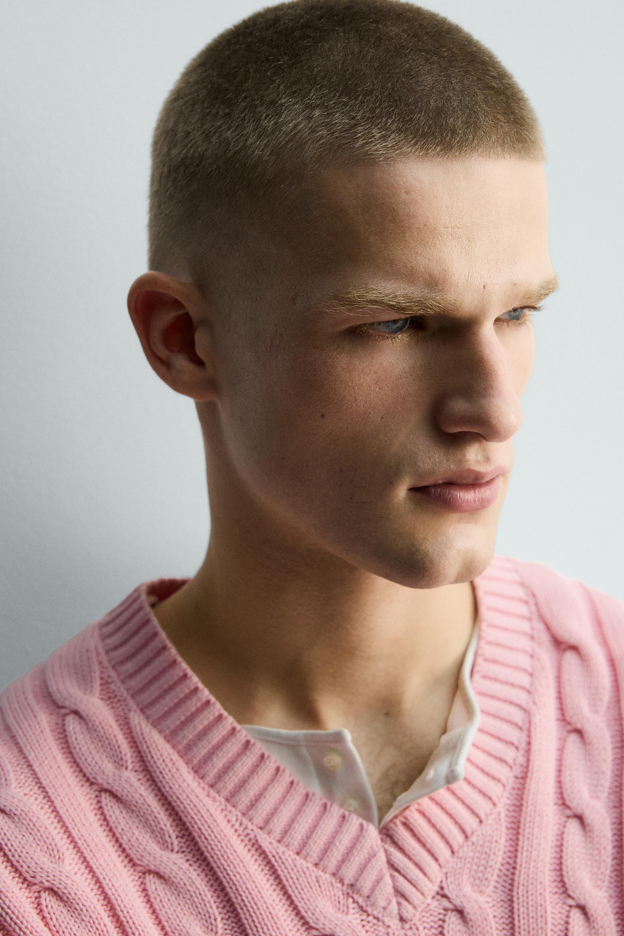TEXTURED WOVEN JUMPER